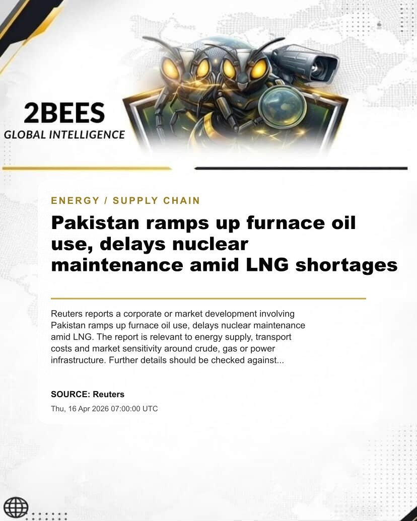 Pakistan ramps up furnace oil use, delays nuclear maintenance amid LNG shortages