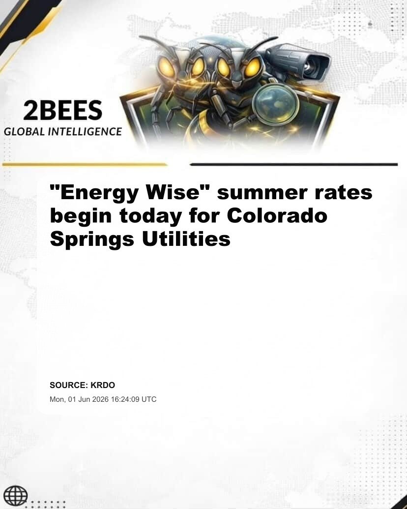 "Energy Wise" summer rates begin today for Colorado Springs Utilities