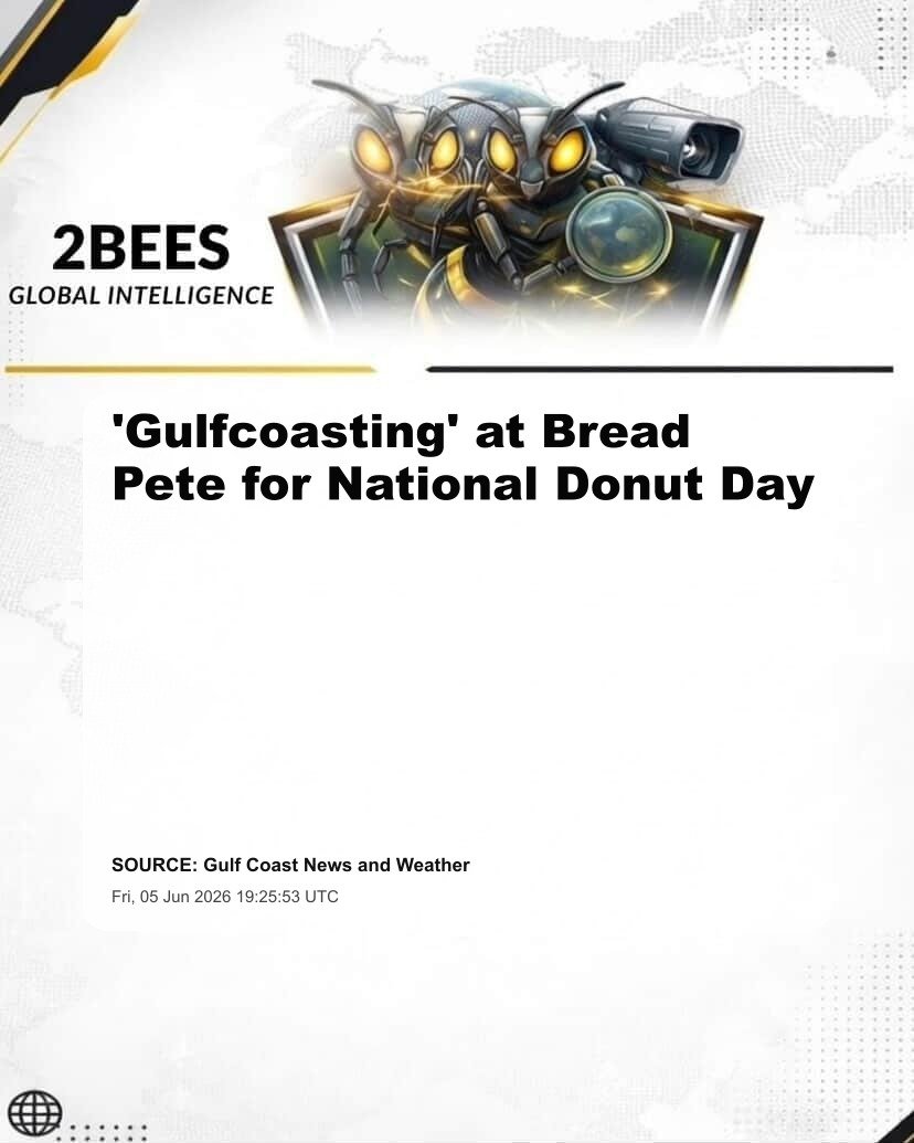 'Gulfcoasting' at Bread Pete for National Donut Day