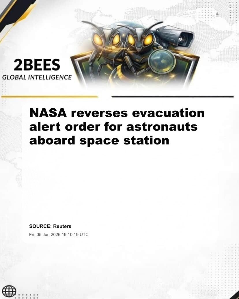 NASA reverses evacuation alert order for astronauts aboard space station