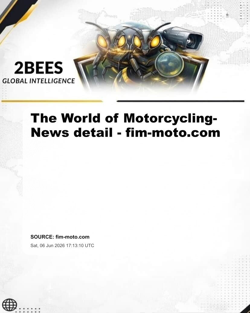 The World of Motorcycling- News detail - fim-moto.com