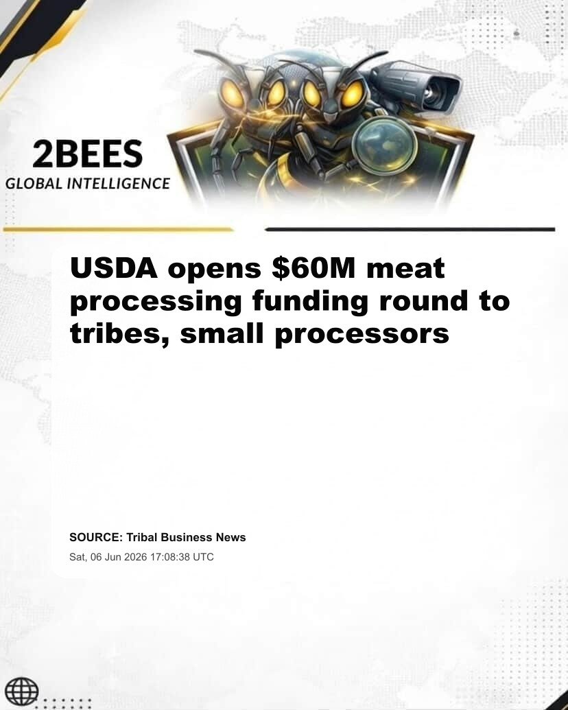 USDA opens $60M meat processing funding round to tribes, small processors