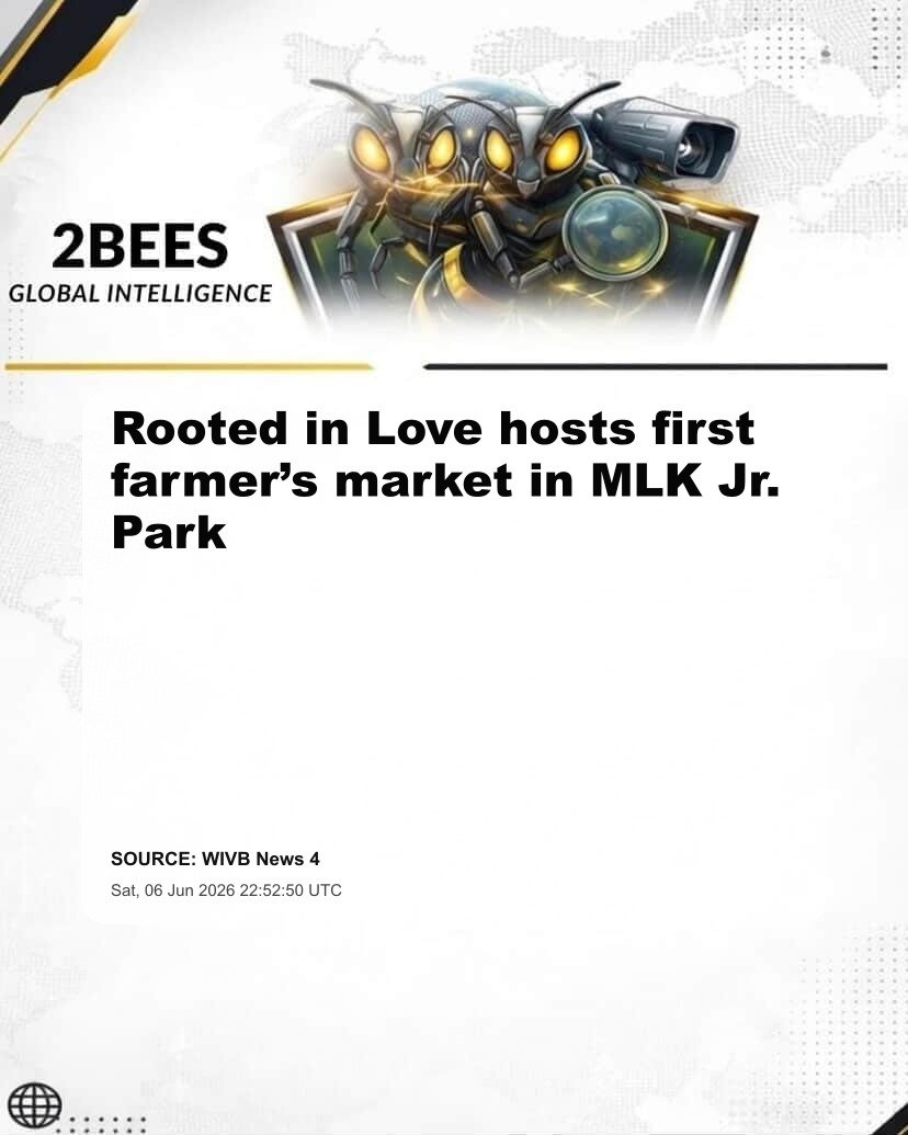 Rooted in Love hosts first farmer’s market in MLK Jr. Park