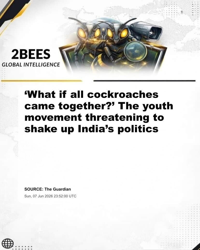 ‘What if all cockroaches came together?’ The youth movement threatening to shake up India’s politics