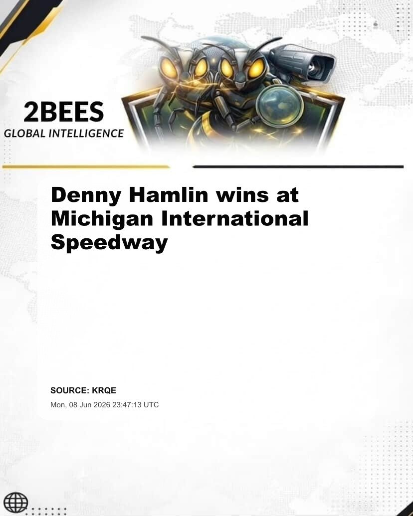 Denny Hamlin wins at Michigan International Speedway