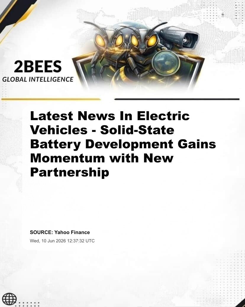 Latest News In Electric Vehicles - Solid-State Battery Development Gains Momentum with New Partnership