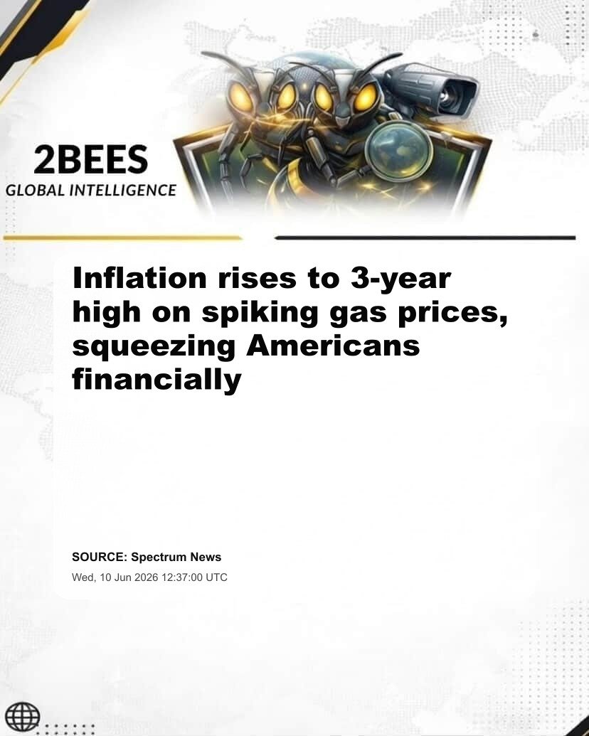 Inflation rises to 3-year high on spiking gas prices, squeezing Americans fi­nan­cially