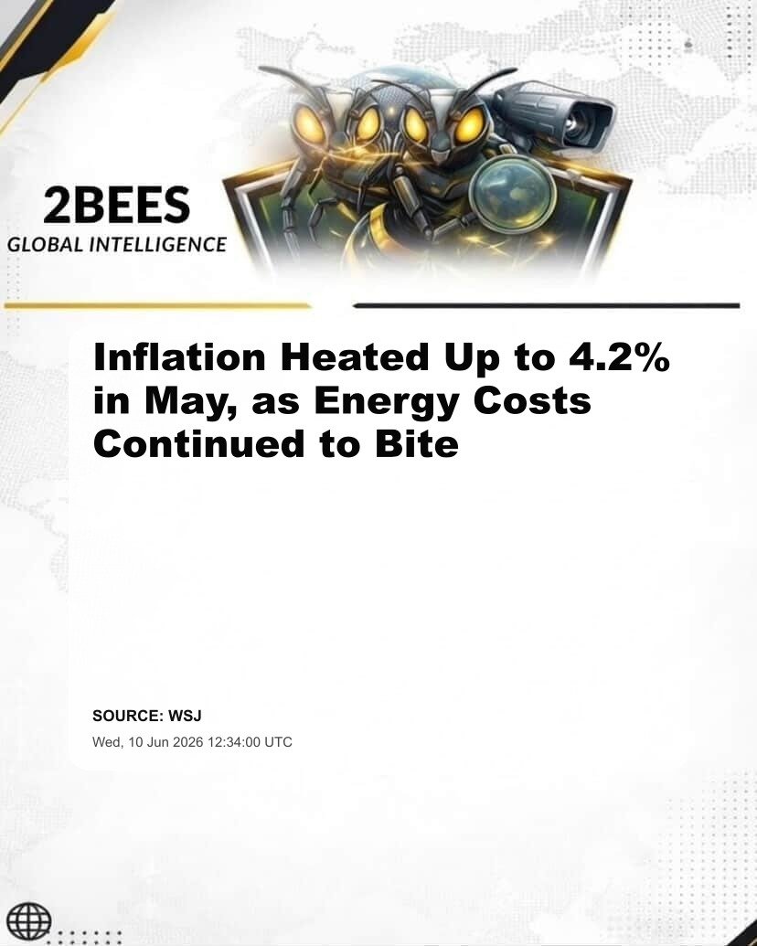 Inflation Heated Up to 4.2% in May, as Energy Costs Continued to Bite