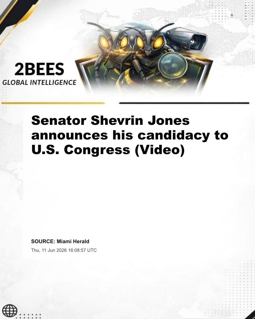 Senator Shevrin Jones announces his candidacy to U.S. Congress (Video)