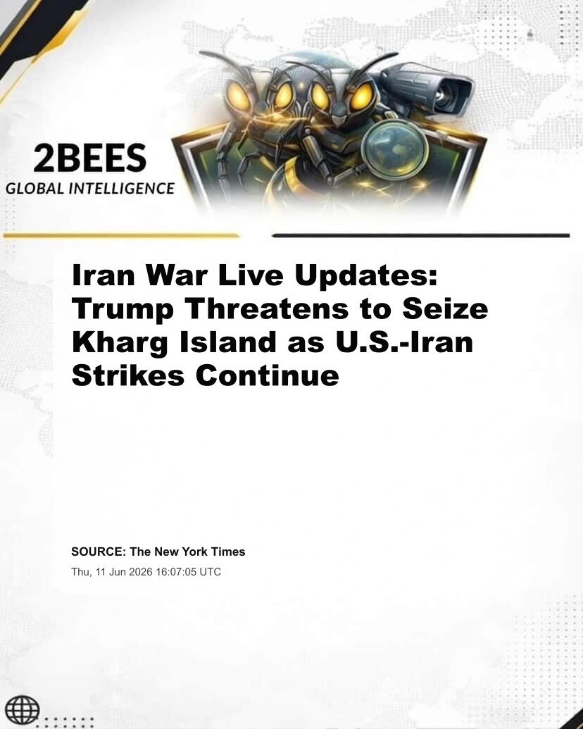 Iran War Live Updates: Trump Threatens to Seize Kharg Island as U.S.-Iran Strikes Continue