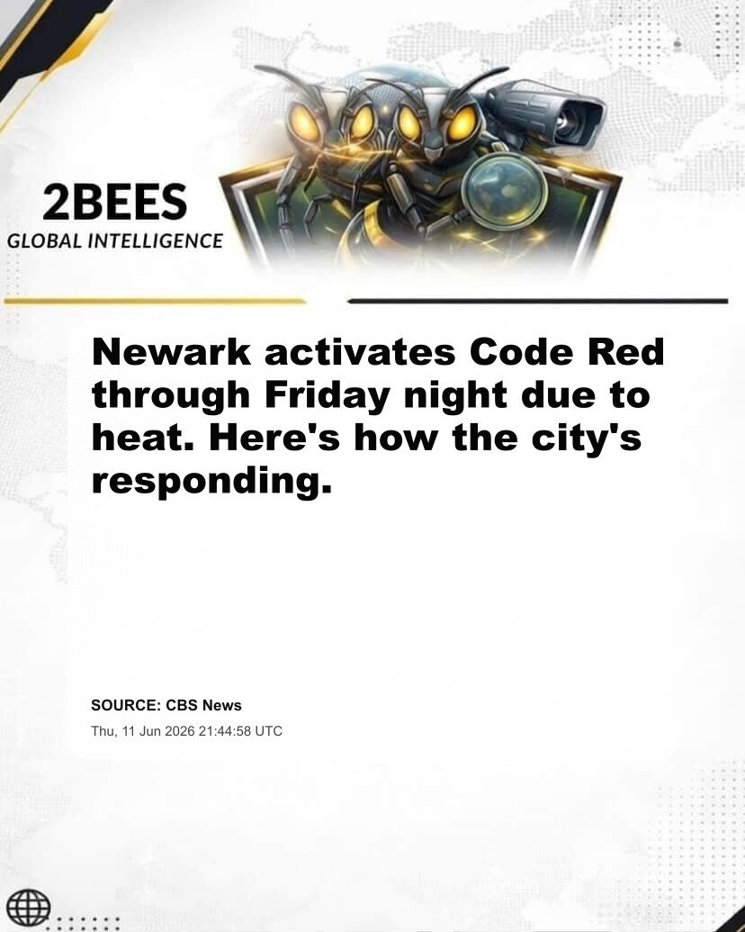 Newark activates Code Red through Friday night due to heat. Here's how the city's responding.