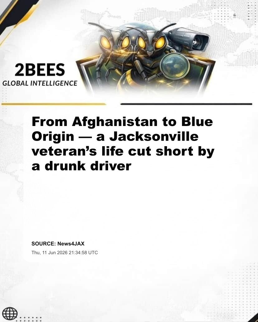 From Afghanistan to Blue Origin — a Jacksonville veteran’s life cut short by a drunk driver