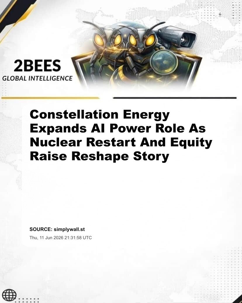 Constellation Energy Expands AI Power Role As Nuclear Restart And Equity Raise Reshape Story
