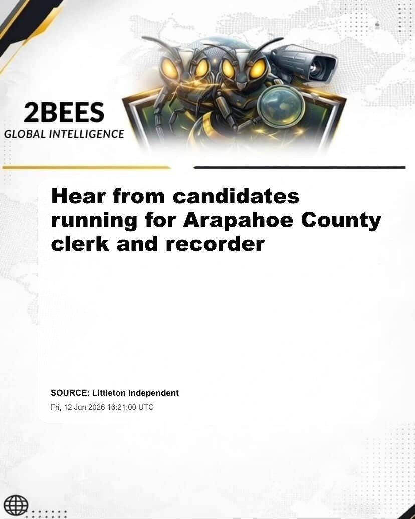 Hear from candidates running for Arapahoe County clerk and recorder