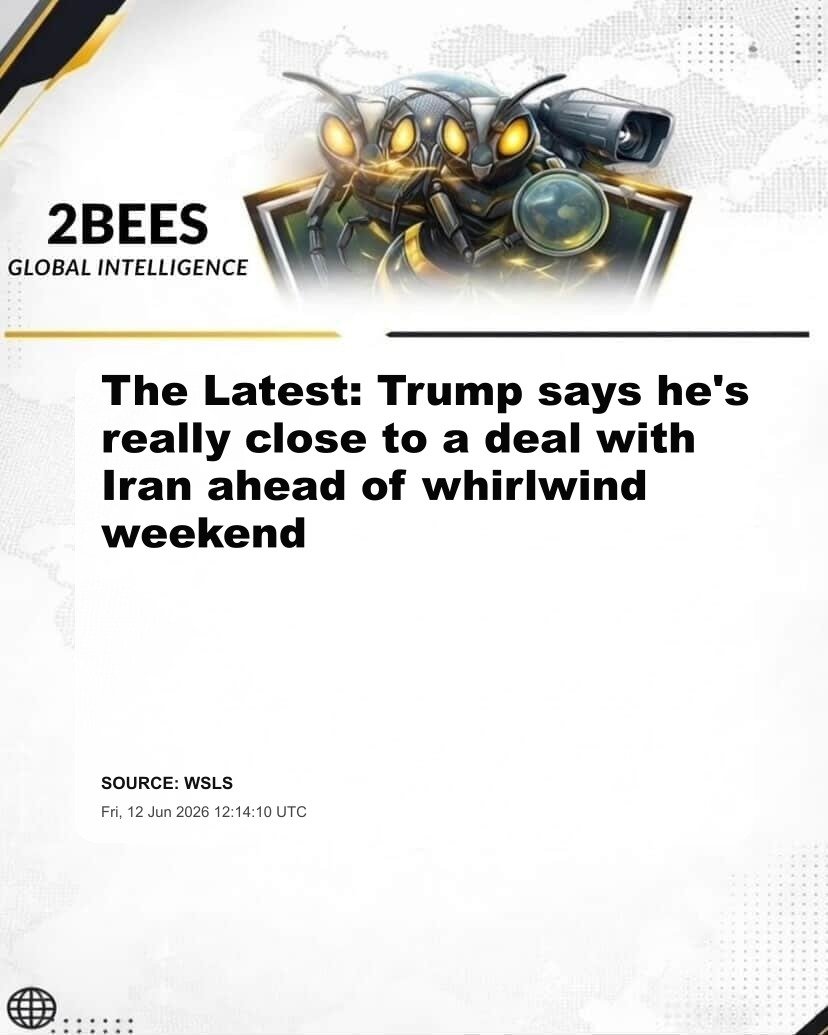 The Latest: Trump says he's really close to a deal with Iran ahead of whirlwind weekend