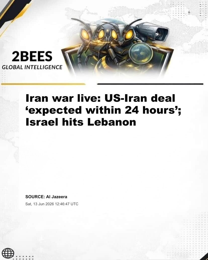 Iran war live: US-Iran deal ‘expected within 24 hours’; Israel hits Lebanon