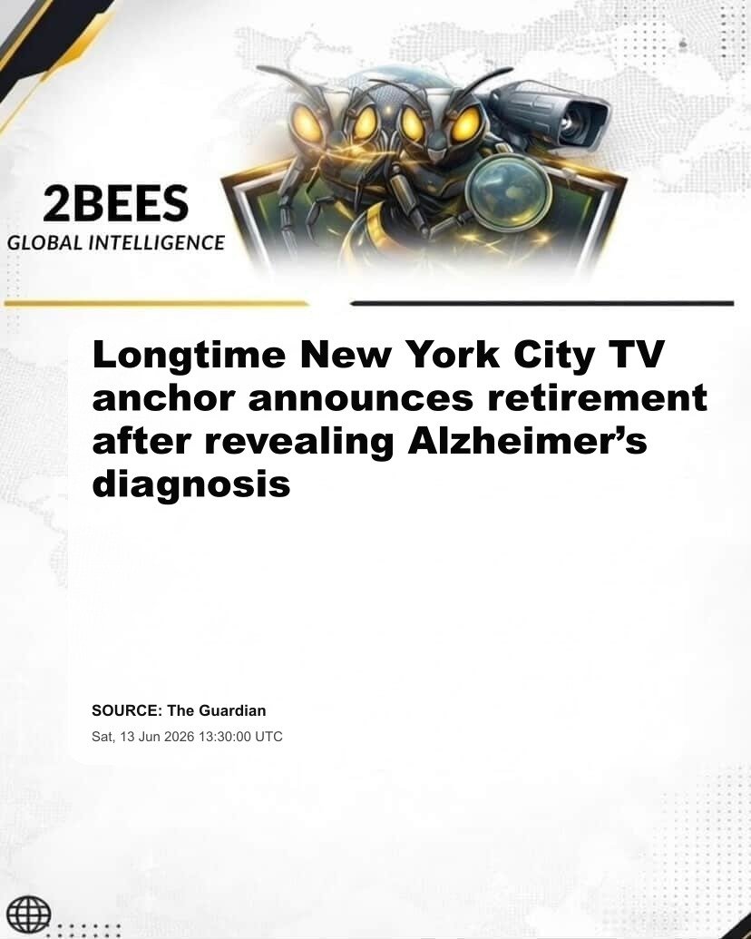 Longtime New York City TV anchor announces retirement after revealing Alzheimer’s diagnosis