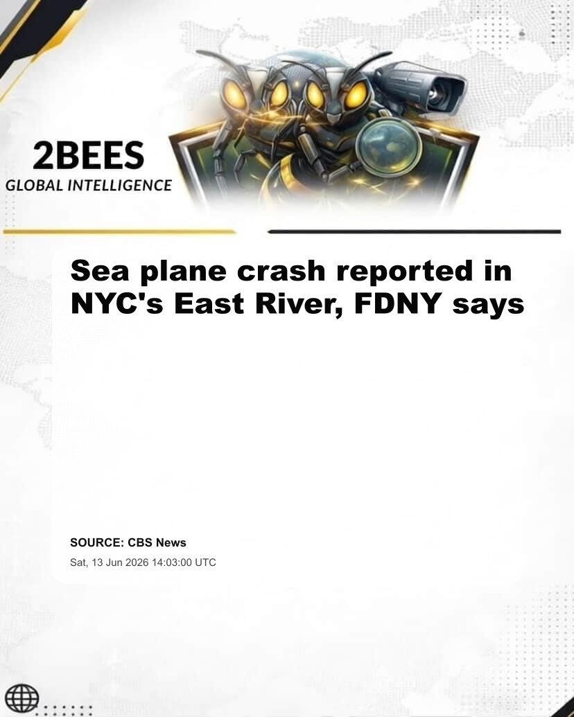 Sea plane crash reported in NYC's East River, FDNY says