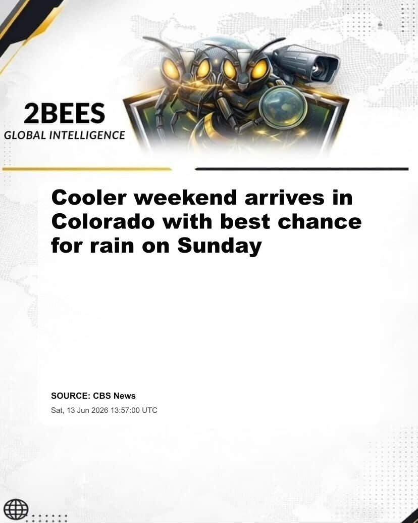 Cooler weekend arrives in Colorado with best chance for rain on Sunday