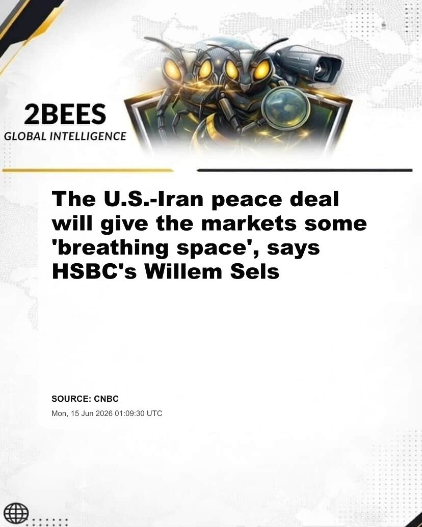 The U.S.-Iran peace deal will give the markets some 'breathing space', says HSBC's Willem Sels