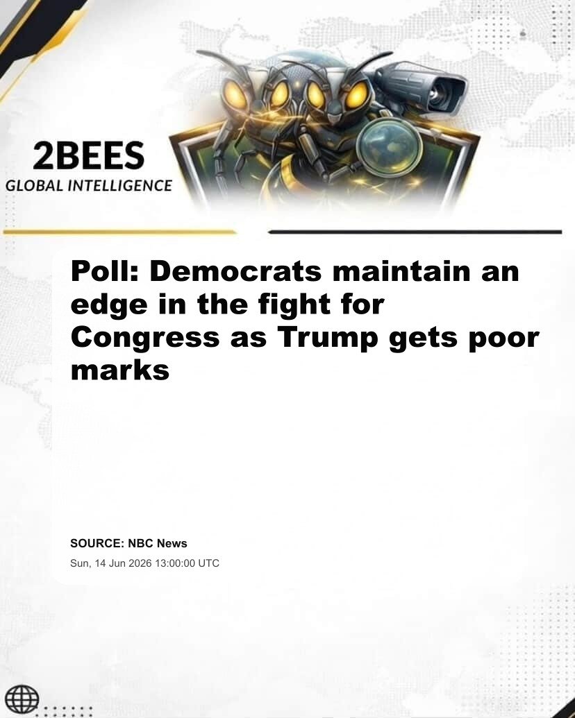 Poll: Democrats maintain an edge in the fight for Congress as Trump gets poor marks