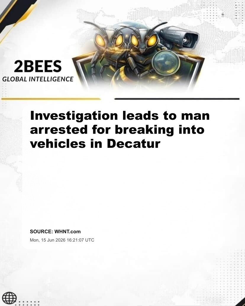 Investigation leads to man arrested for breaking into vehicles in Decatur