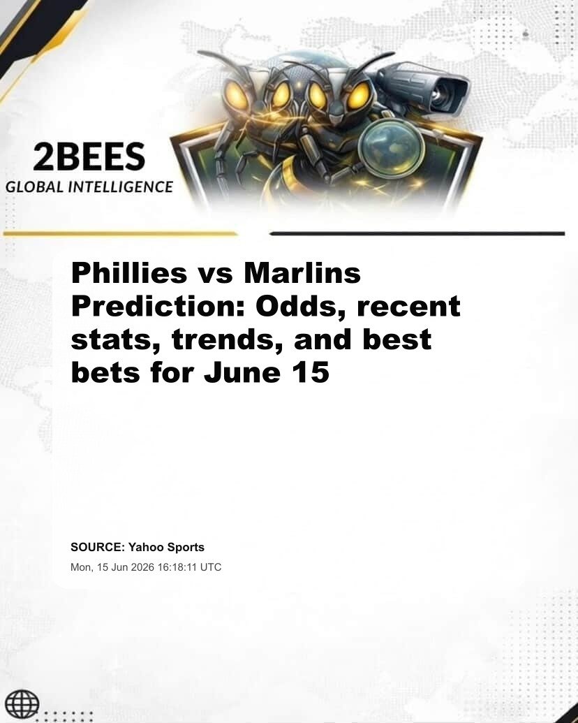 Phillies vs Marlins Prediction: Odds, recent stats, trends, and best bets for June 15