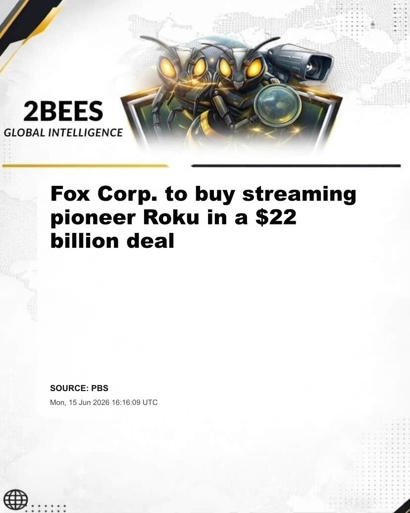 Fox Corp. to buy streaming pioneer Roku in a $22 billion deal