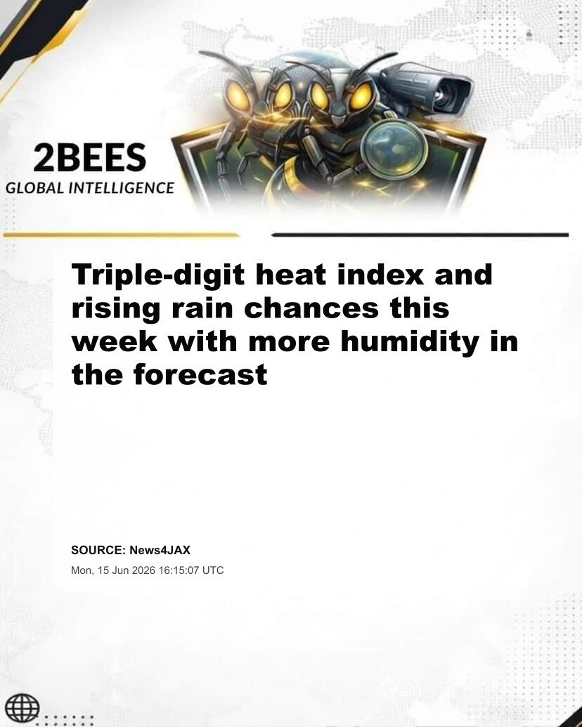 Triple-digit heat index and rising rain chances this week with more humidity in the forecast