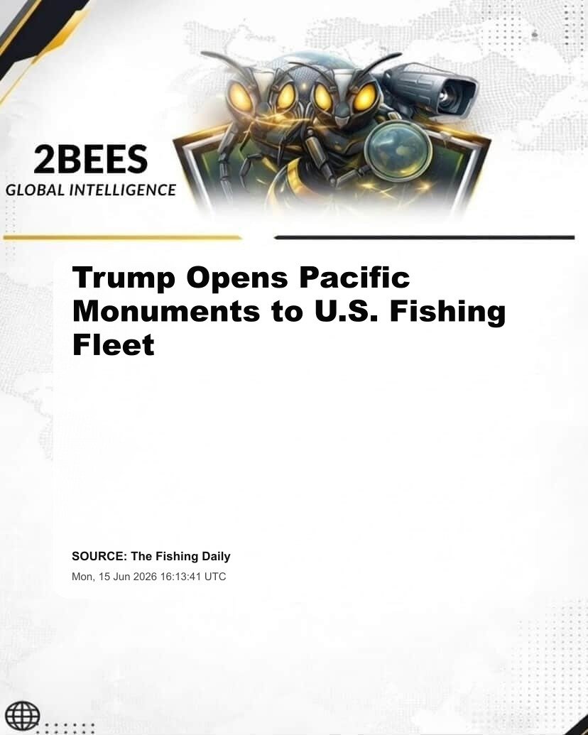 Trump Opens Pacific Monuments to U.S. Fishing Fleet