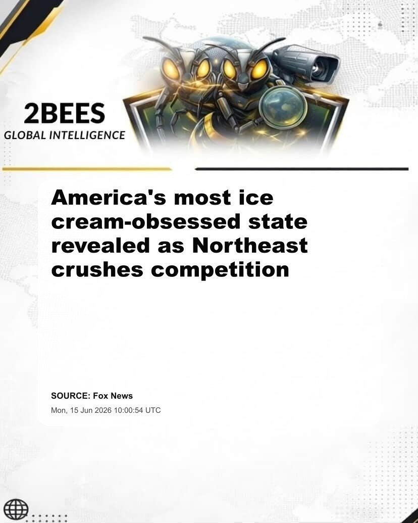 America's most ice cream-obsessed state revealed as Northeast crushes competition
