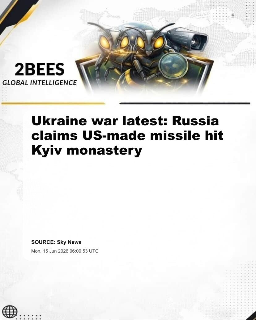 Ukraine war latest: Russia claims US-made missile hit Kyiv monastery