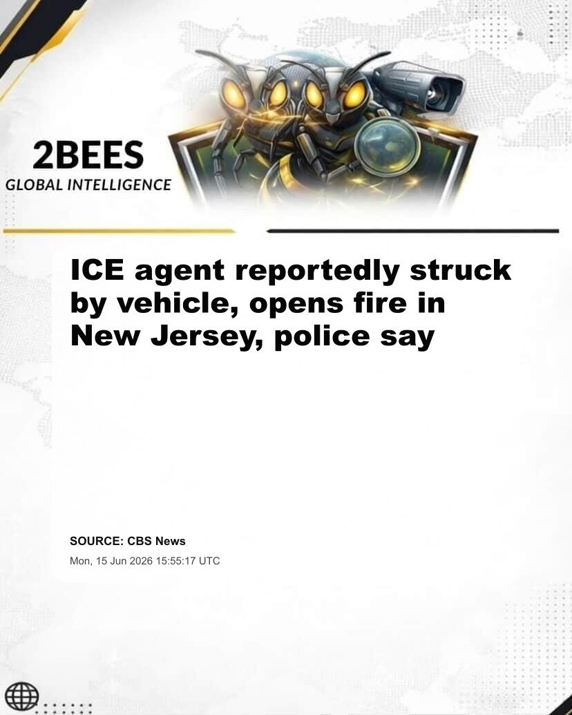 ICE agent reportedly struck by vehicle, opens fire in New Jersey, police say