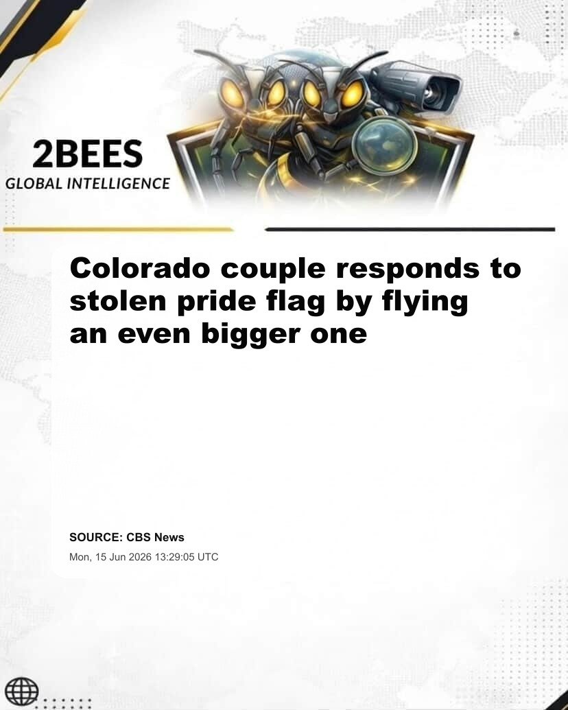 Colorado couple responds to stolen pride flag by flying an even bigger one