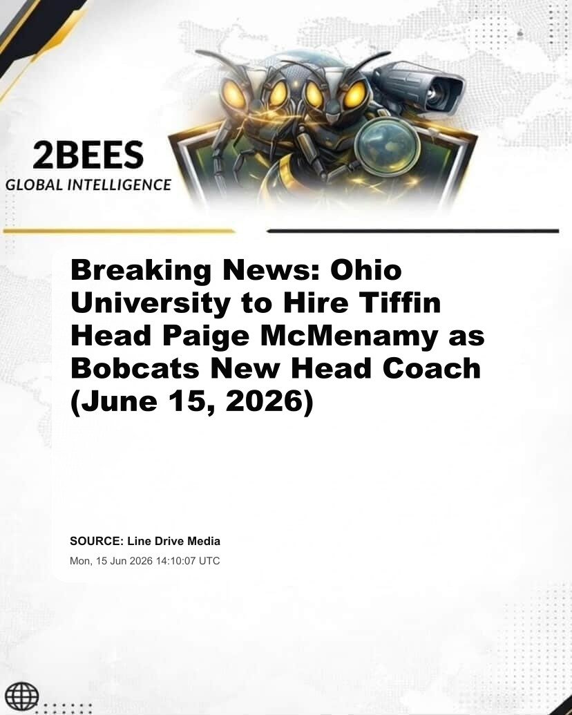 Breaking News: Ohio University to Hire Tiffin Head Paige McMenamy as Bobcats New Head Coach (June 15, 2026)