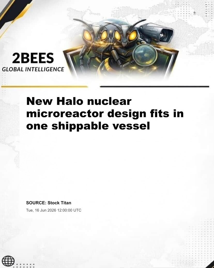 New Halo nuclear microreactor design fits in one shippable vessel