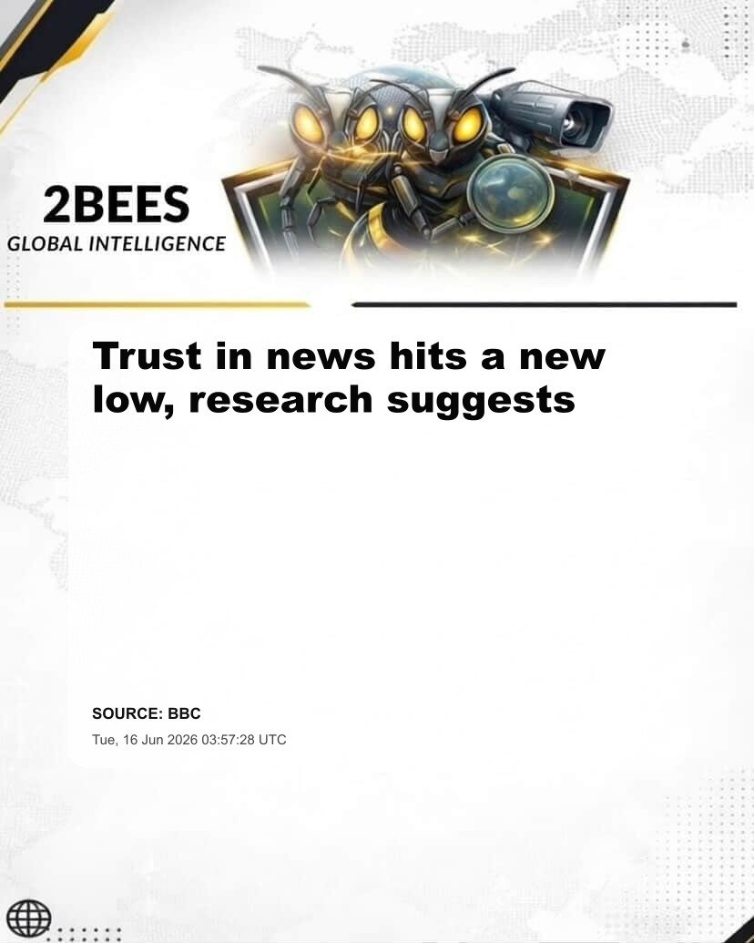 Trust in news hits a new low, research suggests