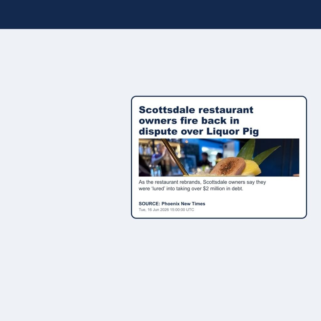 Scottsdale restaurant owners fire back in dispute over Liquor Pig