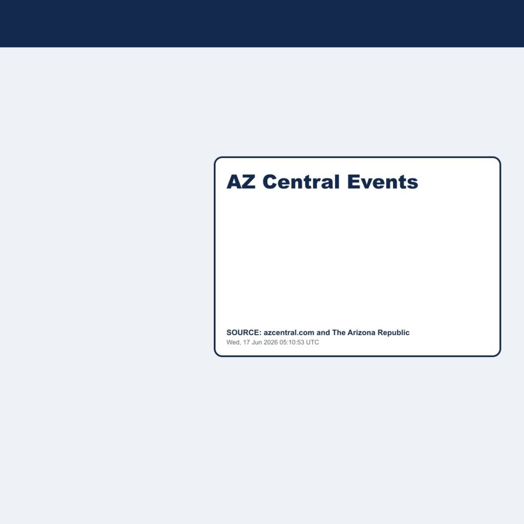 AZ Central Events