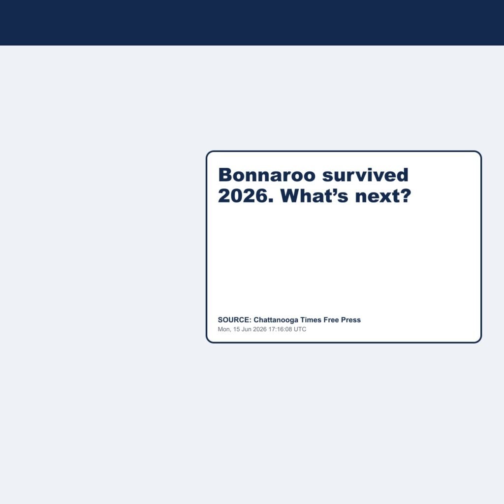 Bonnaroo survived 2026. What’s next?