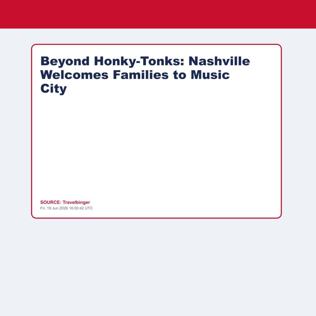 Beyond Honky-Tonks: Nashville Welcomes Families to Music City