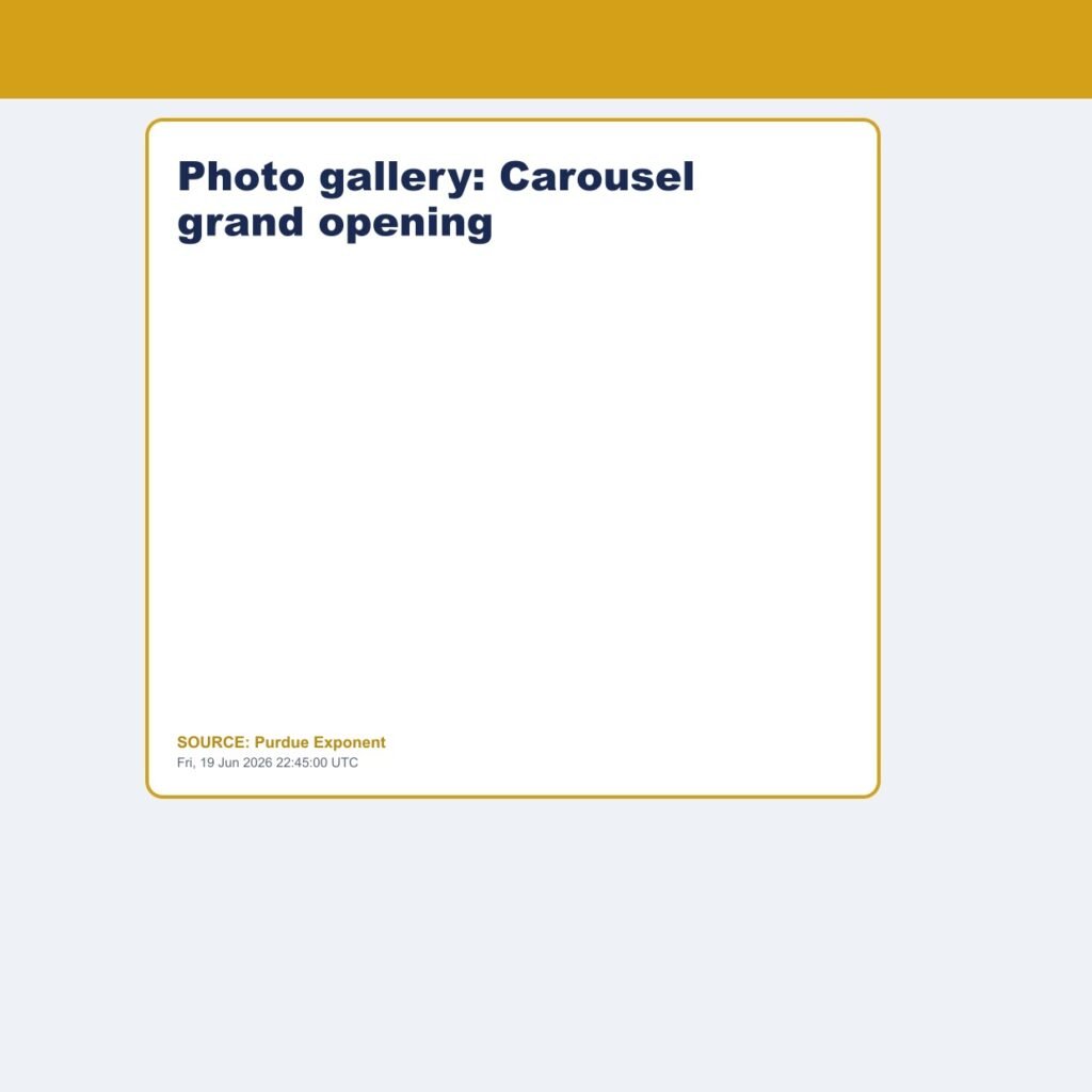 Photo gallery: Carousel grand opening