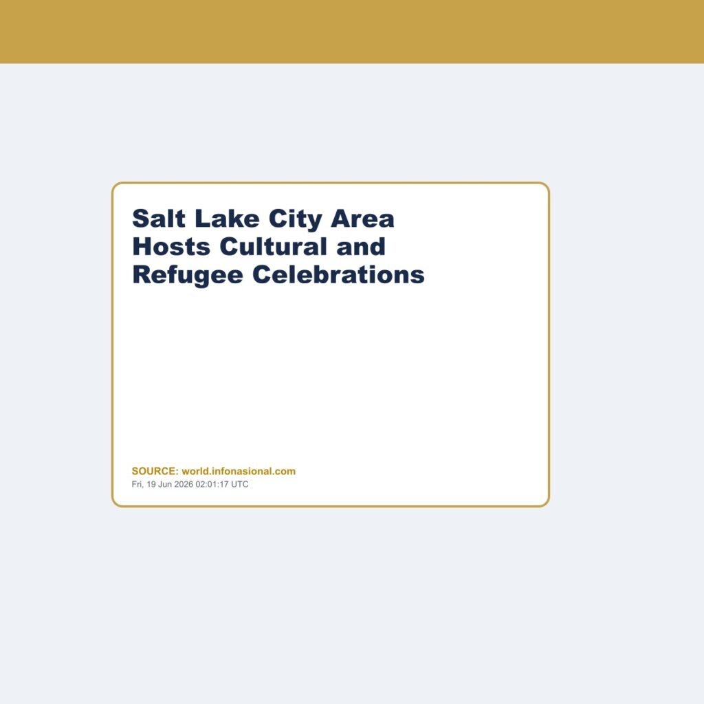 Salt Lake City Area Hosts Cultural and Refugee Celebrations