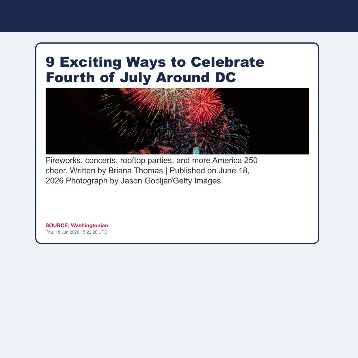 9 Exciting Ways to Celebrate Fourth of July Around DC