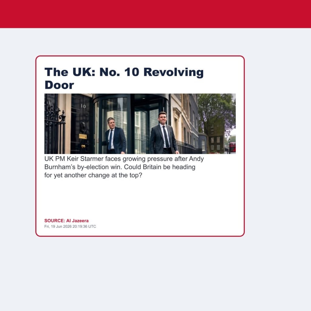The UK: No. 10 Revolving Door