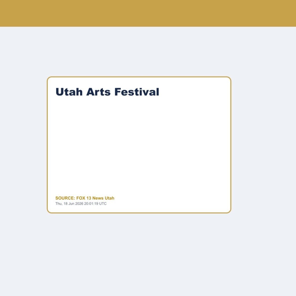 Utah Arts Festival