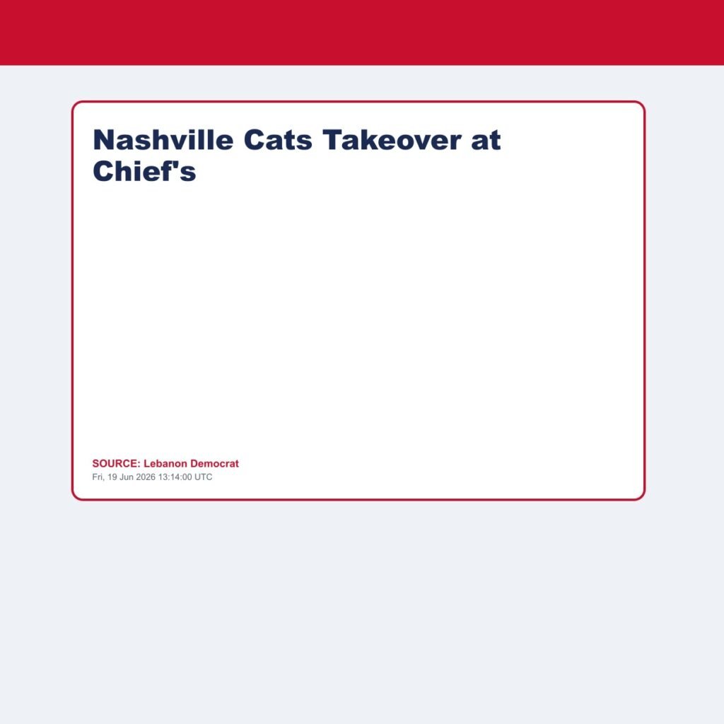 Nashville Cats Takeover at Chief’s