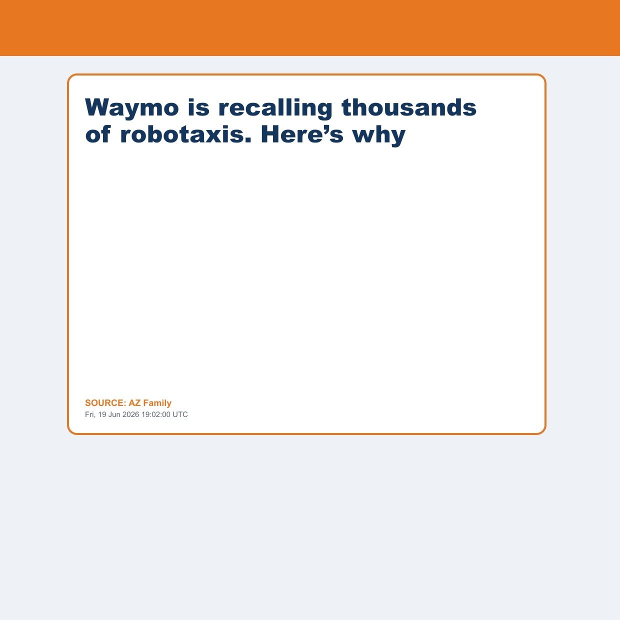 Waymo is recalling thousands of robotaxis. Here’s why