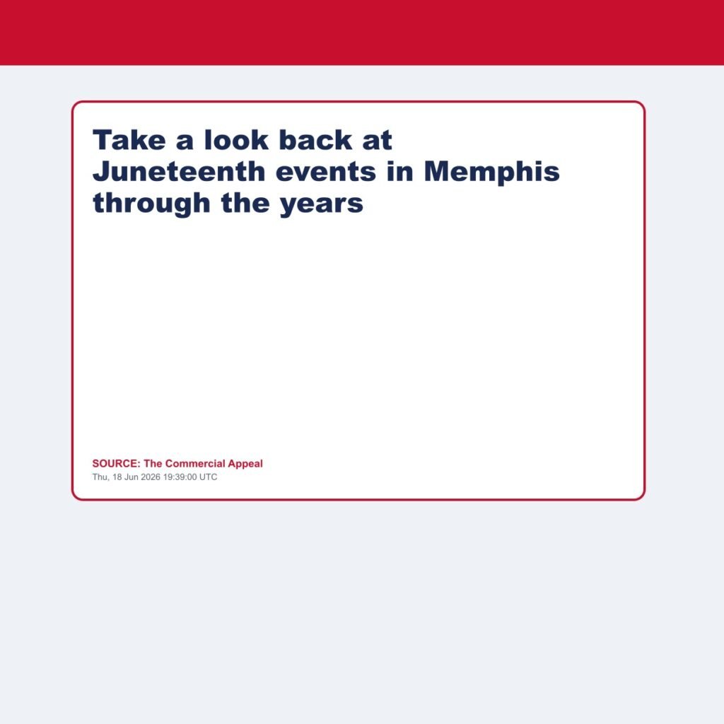 Take a look back at Juneteenth events in Memphis through the years