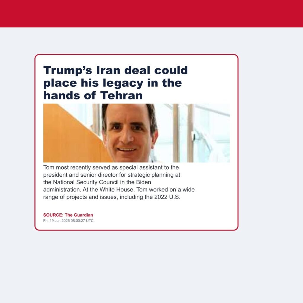 Trump’s Iran deal could place his legacy in the hands of Tehran
